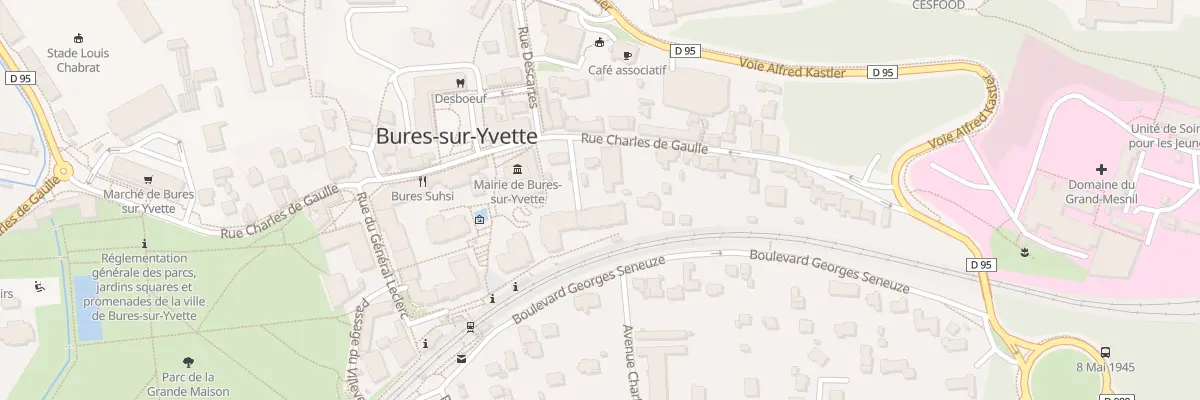 Plan du 39 Rue Charles de Gaulle à Bures-sur-Yvette