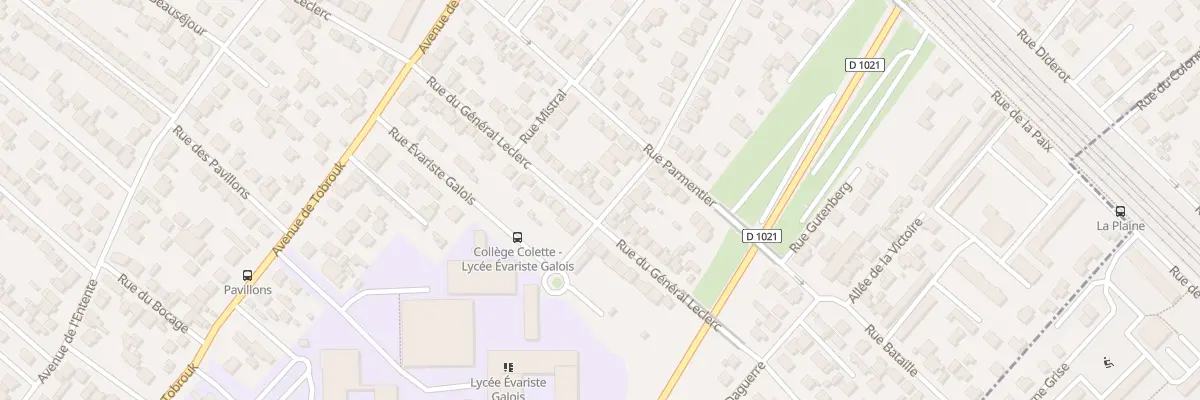 Plan du 111 Rue General Leclerc à Sartrouville