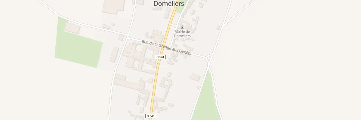 Plan du 47 Rue Principale à Doméliers