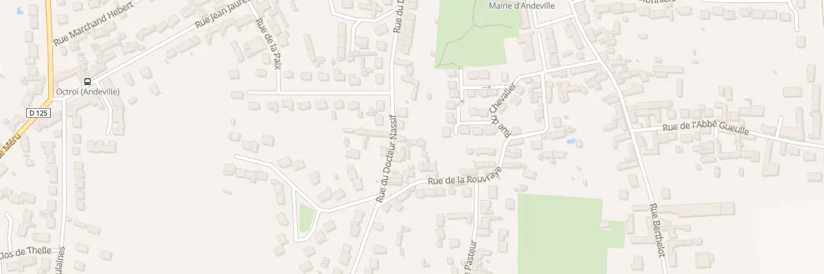 Plan du 20 Rue de la Rouvraye à Andeville