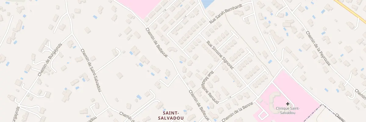 Plan du 2 Rue Arletty à Albi