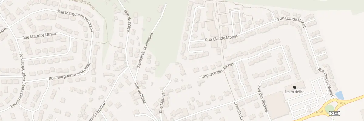 Plan du 78 Rue Claude Monet à Méry-sur-Oise