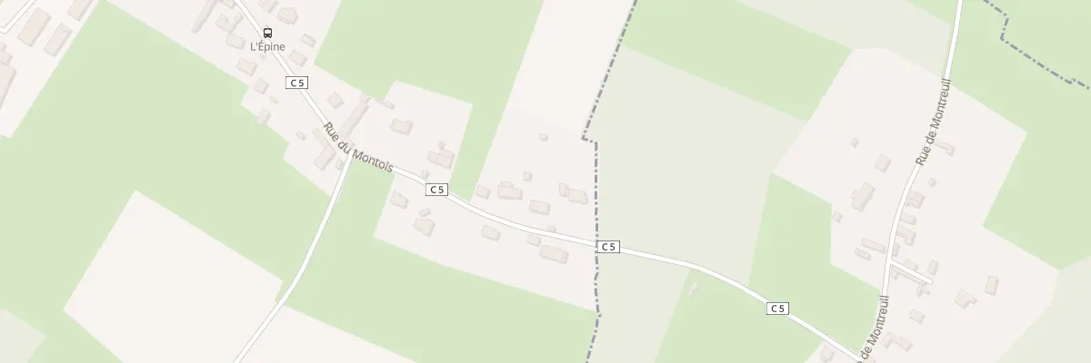 Plan du 1527 Rue du Montois à Warluis