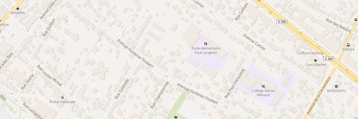 Plan du 49 Av Hortense Foubert à Sartrouville