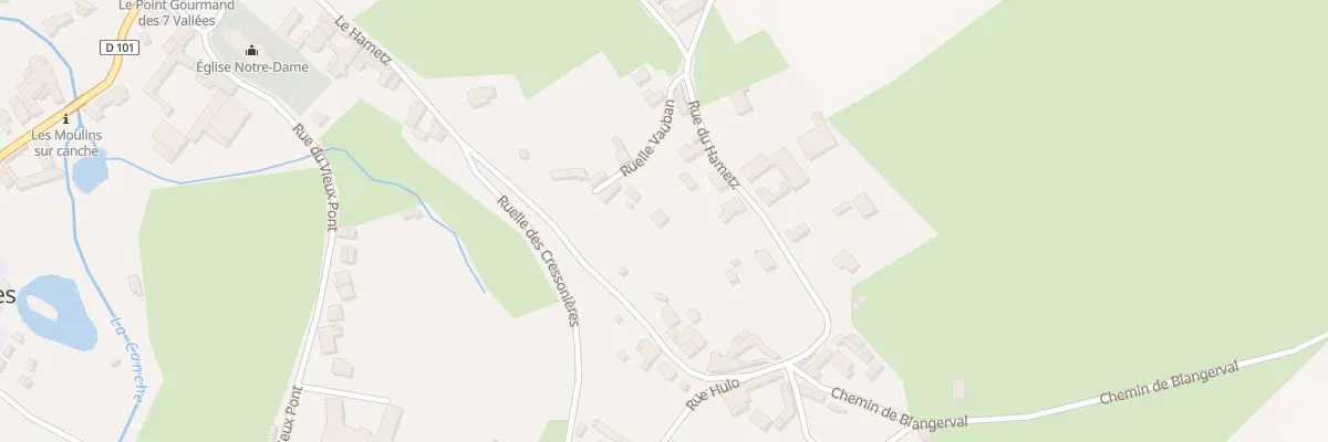 Plan du 3T Rue du Hametz à Fillièvres