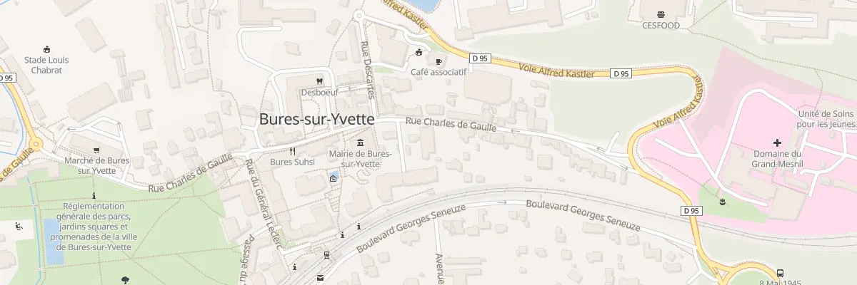 Plan du 35B Rue Charles de Gaulle à Bures-sur-Yvette