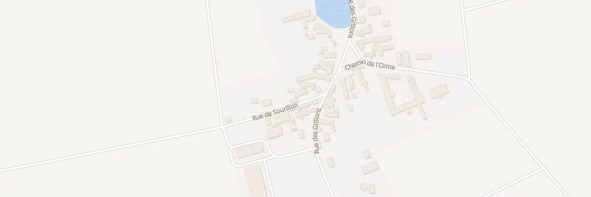 Plan du 4 Rue de Sourillon à Guigneville
