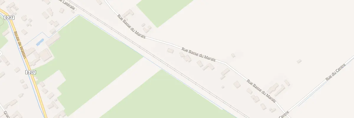 Plan du 524 Rue Basse du Marais à Ruminghem