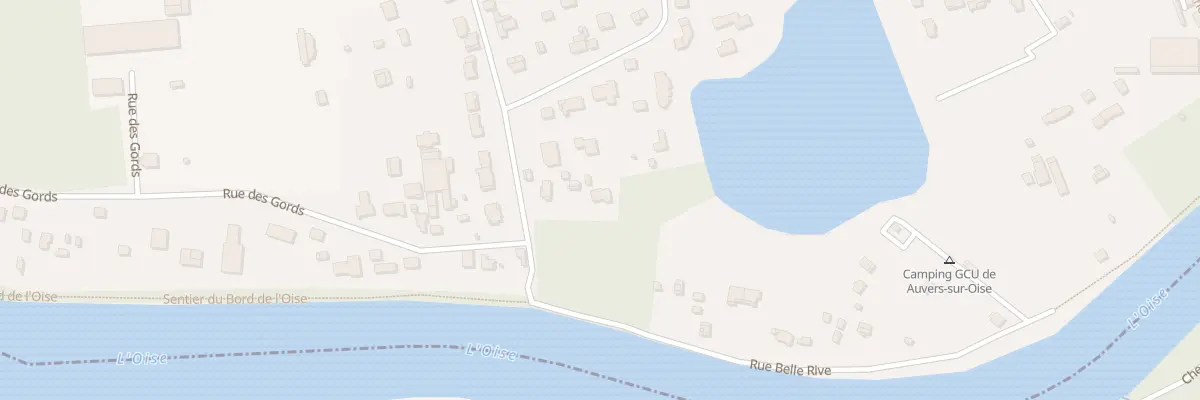 Plan du 6 Rue Eugene Lefèbvre à Auvers-sur-Oise