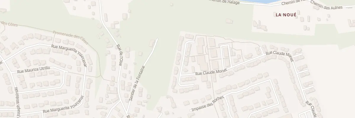 Plan du 90 Rue Claude Monet à Méry-sur-Oise