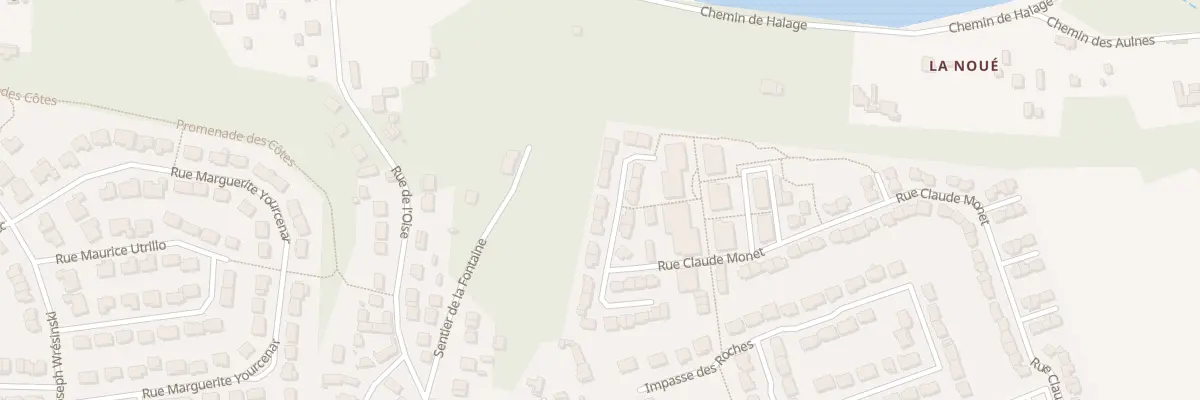 Plan du 92 Rue Claude Monet à Méry-sur-Oise