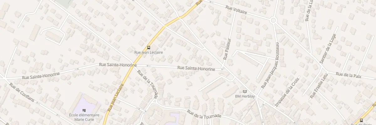 Plan du 12 Rue Sainte-Honorine à Herblay-sur-Seine