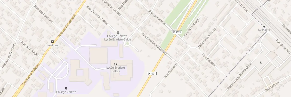 Plan du 120 Rue General Leclerc à Sartrouville
