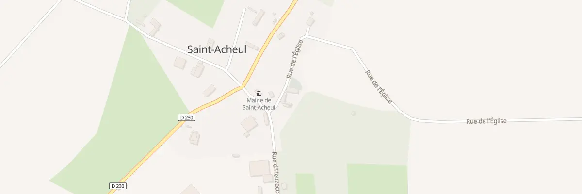 Plan du 2 Rue de l’Eglise à Saint-Acheul