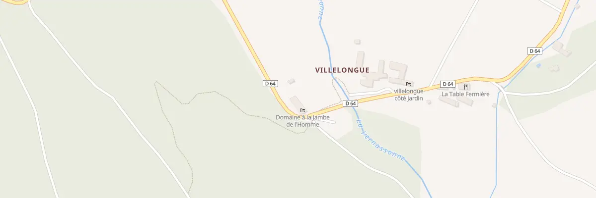 Plan du 95 A la Jambe de l’Homme à Saint-Martin-le-Vieil