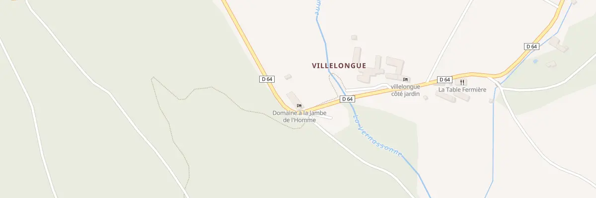 Plan du 3 Villelongue à Saint-Martin-le-Vieil