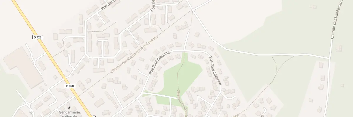 Plan du 38 Rue Paul Cezanne à Auvers-sur-Oise