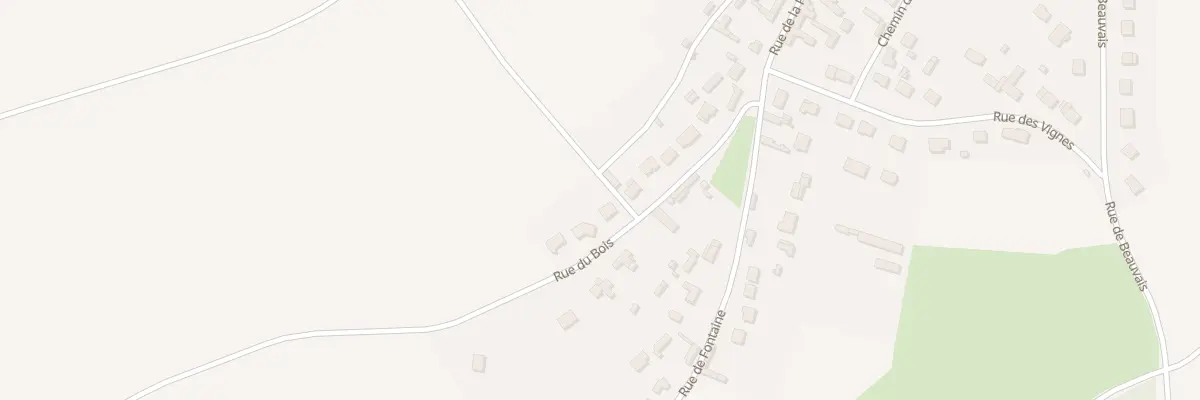 Plan du 14 Rue du Bois à Abbeville-Saint-Lucien