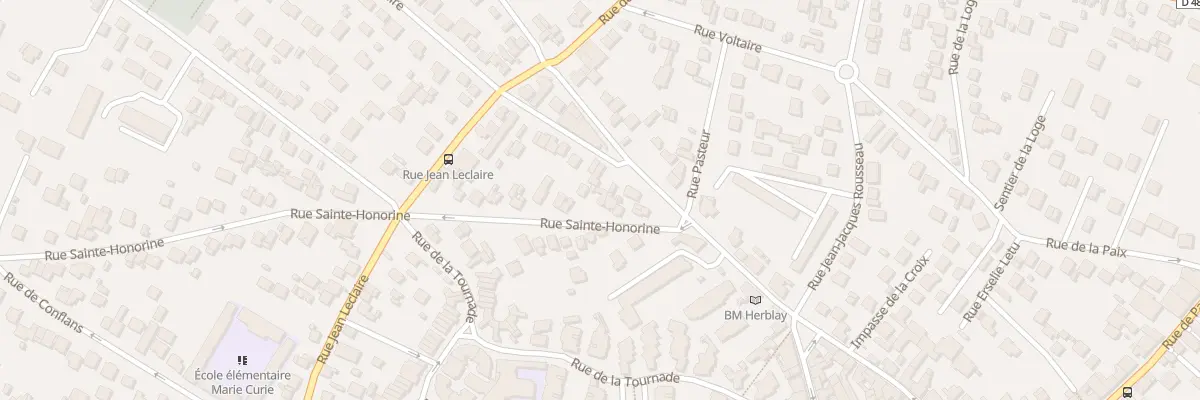 Plan du 8 Rue Sainte-Honorine à Herblay-sur-Seine
