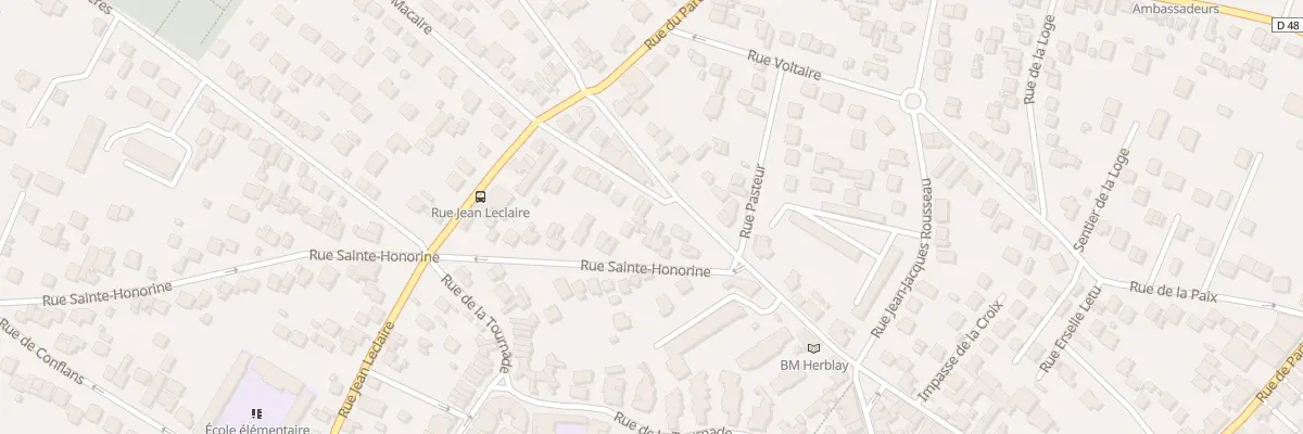 Plan du 1 Rue de l’Orme Macaire à Herblay-sur-Seine