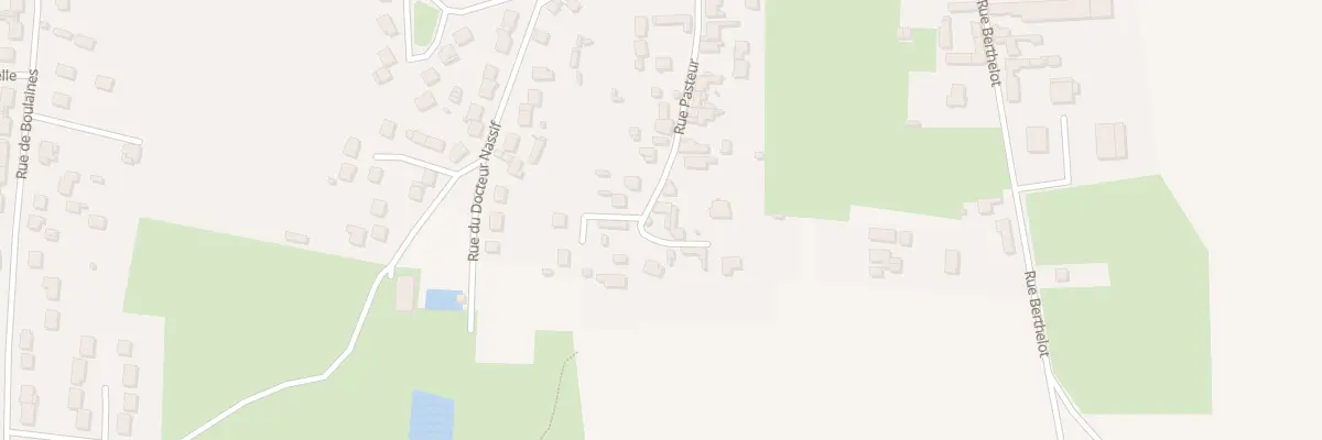 Plan du 25 Rue Pasteur à Andeville