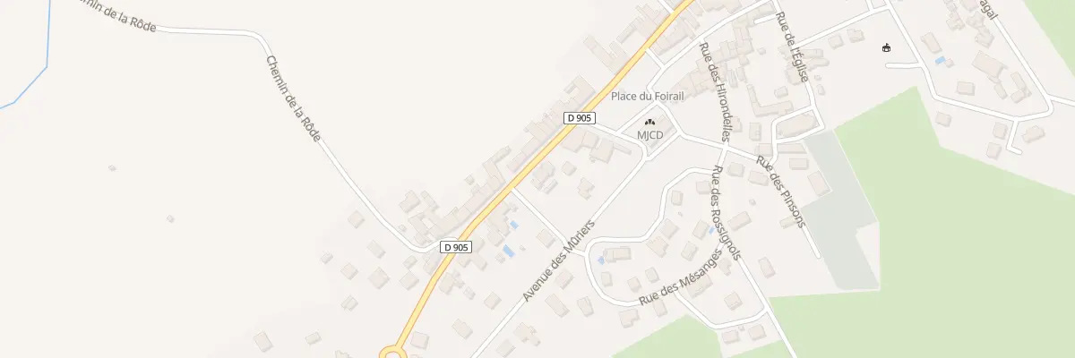 Plan du 24T Av du Viaur à Mirandol-Bourgnounac