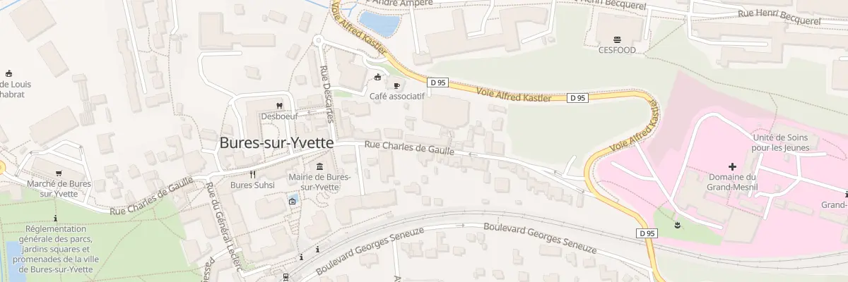 Plan du 26 Rue Charles de Gaulle à Bures-sur-Yvette