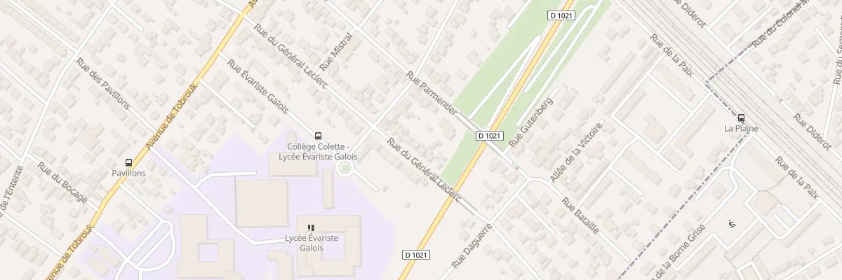 Plan du 121 Rue General Leclerc à Sartrouville