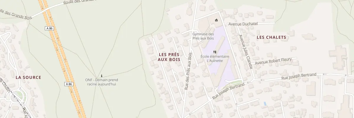 Plan du 10 Sen Excelsior à Viroflay