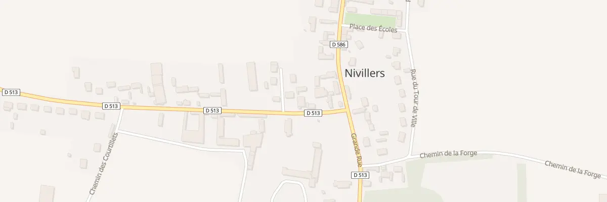 Plan du 4 Rue Reinach à Nivillers