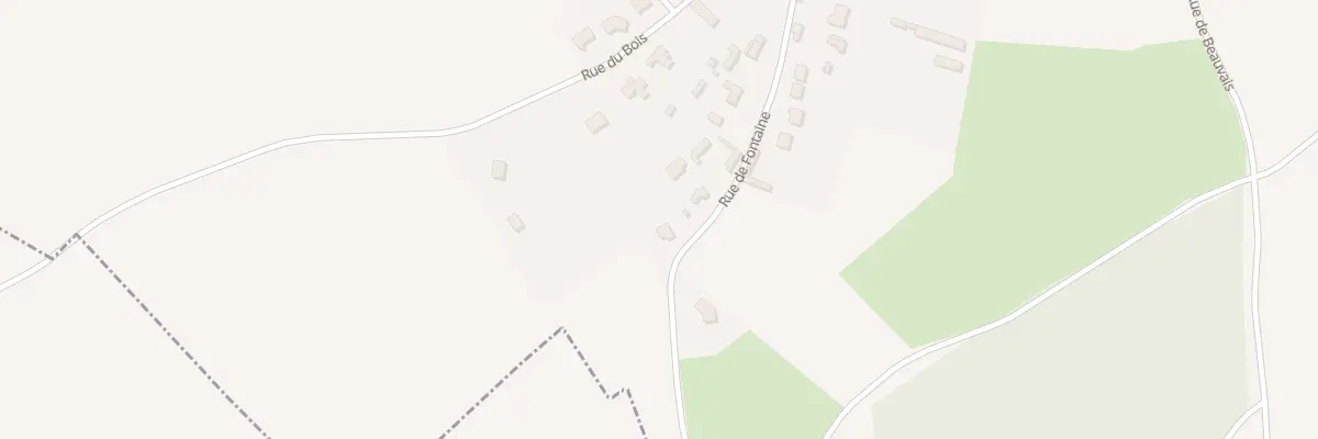 Plan du 16 Rue de Fontaine à Abbeville-Saint-Lucien