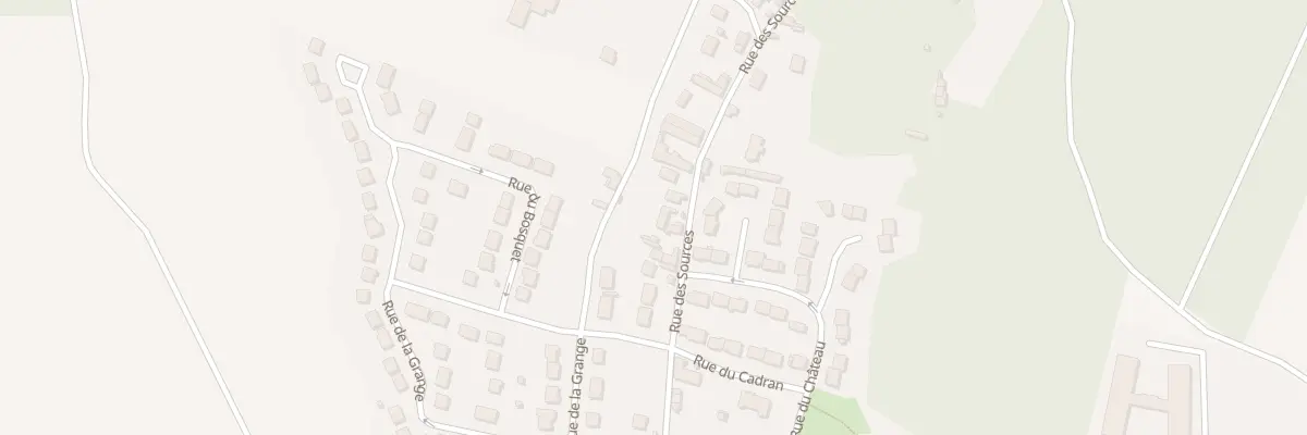 Plan du 297 Rue des Sources à Esches