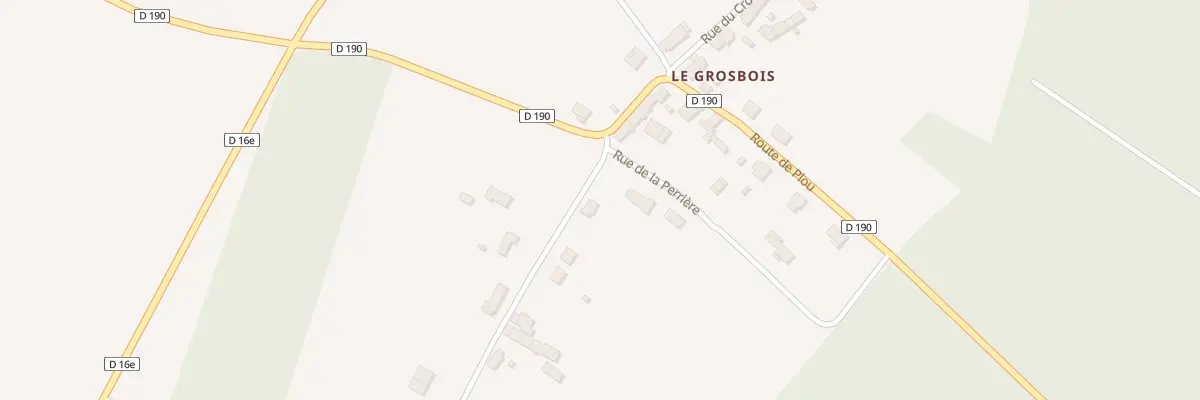 Plan du 1 Imp de la Poste à Plou