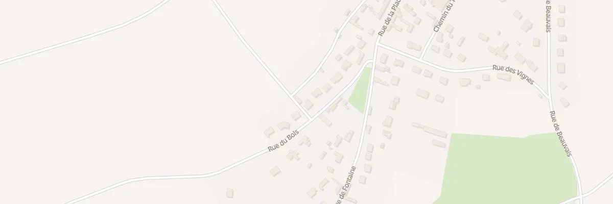 Plan du 12 Rue du Bois à Abbeville-Saint-Lucien