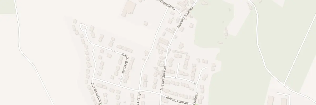 Plan du 323 Rue des Sources à Esches