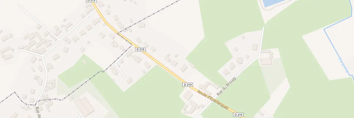 Plan du 18 Rte d’Eperlecques à Moulle
