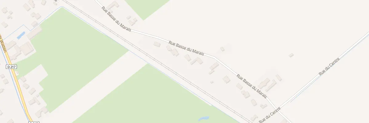Plan du 574 Rue Basse du Marais à Ruminghem