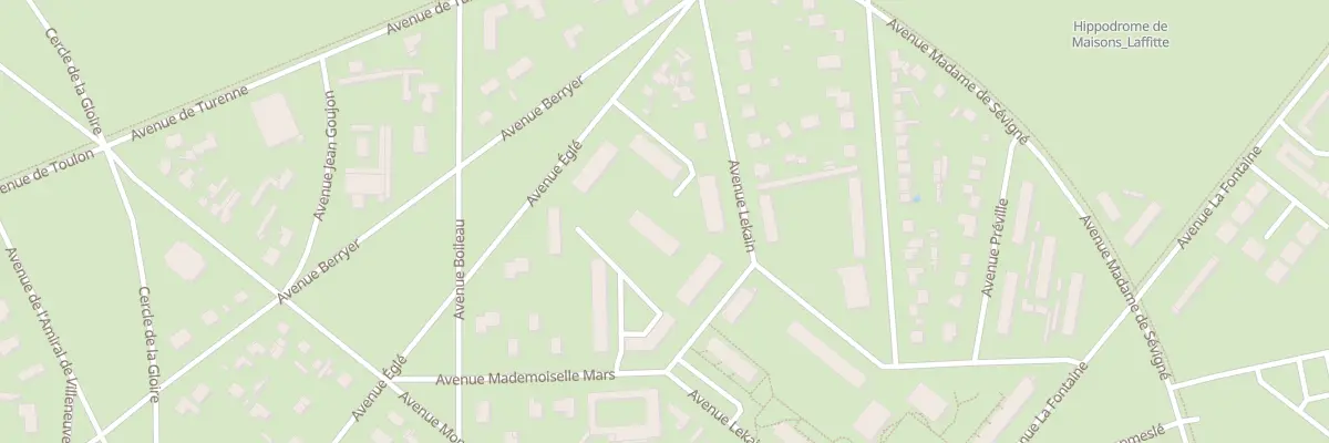 Plan du 45 Av le Kain à Maisons-Laffitte