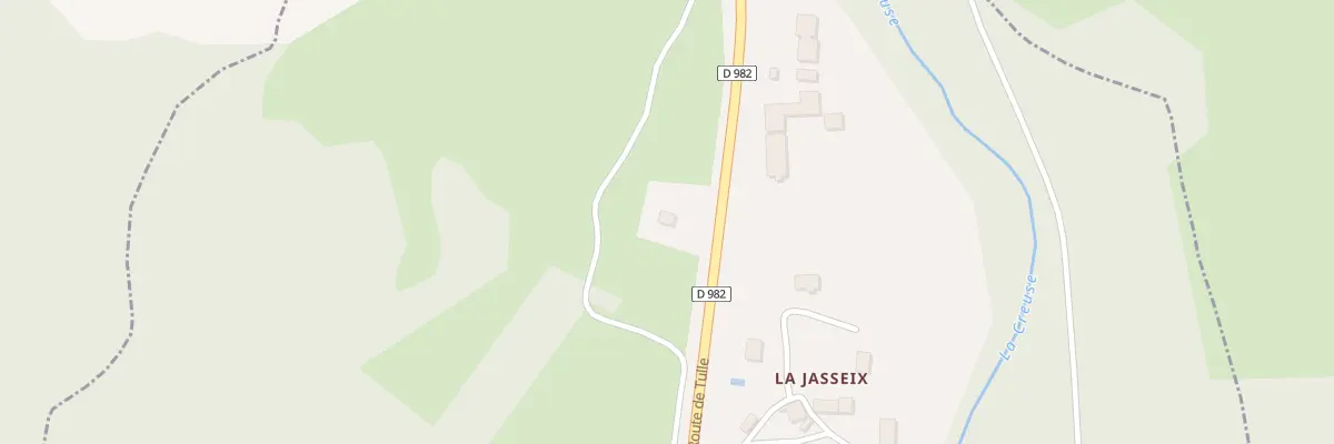 Plan du 5129 Devant La Gane à Croze