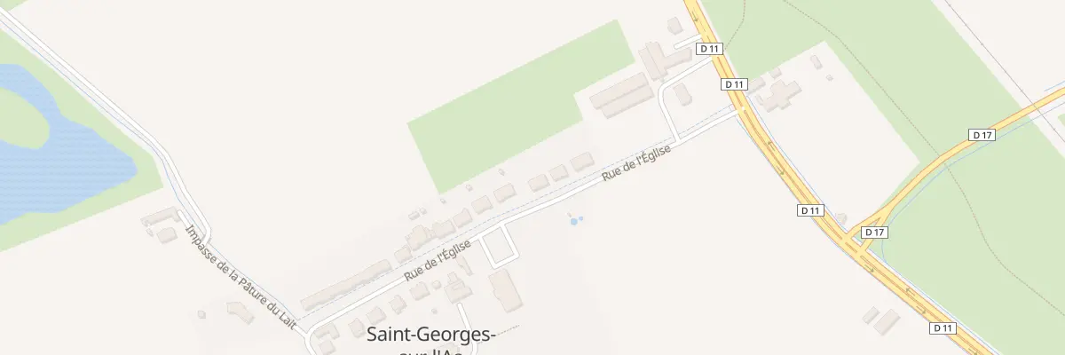 Plan du 299 Rue de l’Église à Saint-Georges-sur-l’Aa