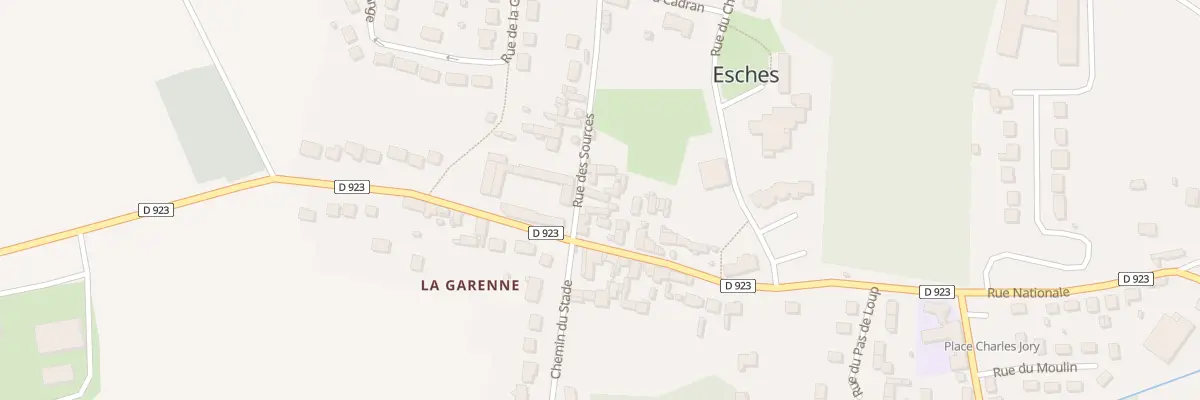 Plan du 24 Rue des Sources à Esches