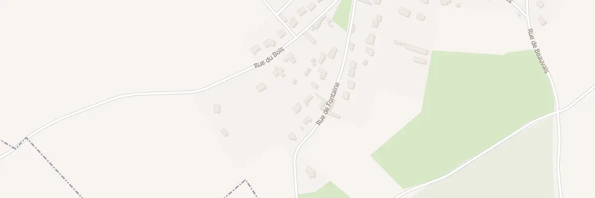 Plan du 12 Rue de Fontaine à Abbeville-Saint-Lucien