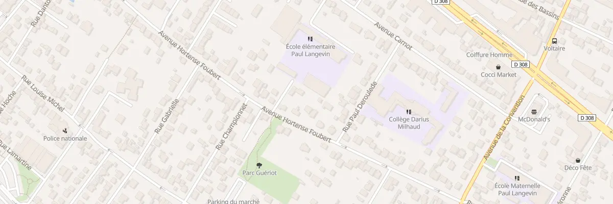 Plan du 67 Av Hortense Foubert à Sartrouville