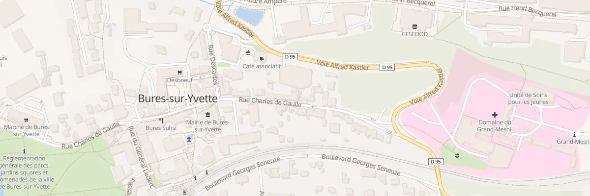 Plan du 18 Rue Charles de Gaulle à Bures-sur-Yvette