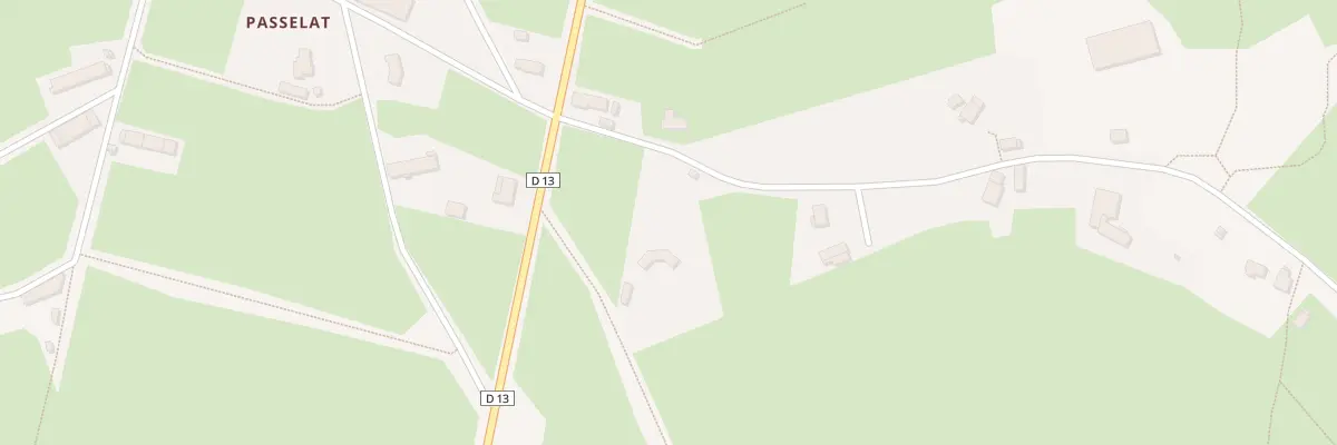 Plan du 7 Thélines à Domeyrot