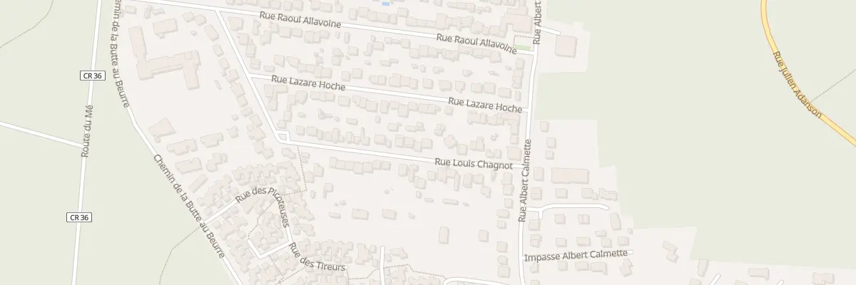 Plan du 16 Rue Louis Chagnot à Jouy-en-Josas