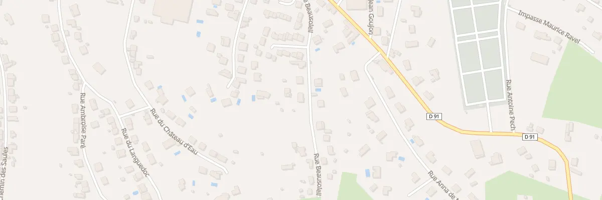 Plan du 20 Rue Beausoleil à Carmaux