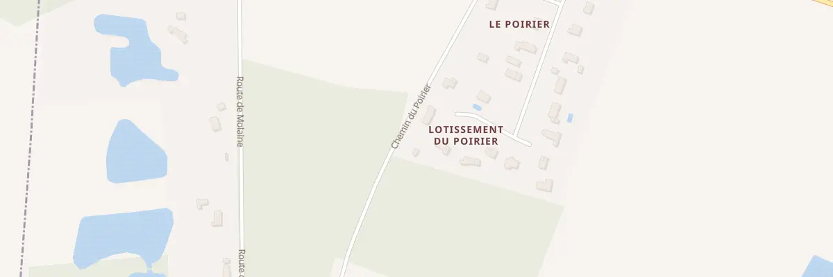 Plan du 14 Res Le Poirier à Tigy