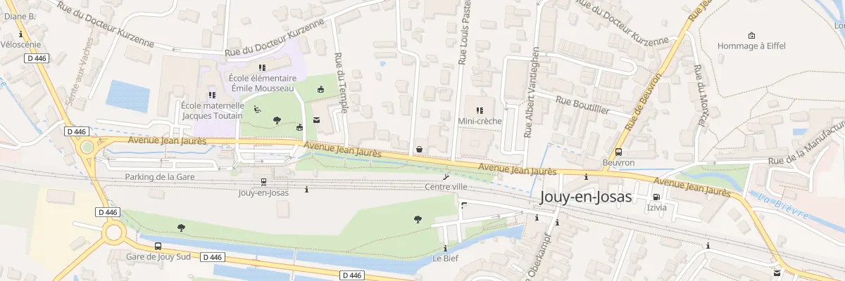 Plan du 32 Av Jean Jaurès à Jouy-en-Josas