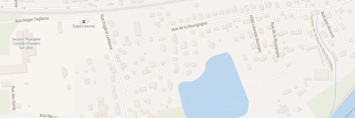 Plan du 47 Rue de la Bourgogne à Auvers-sur-Oise